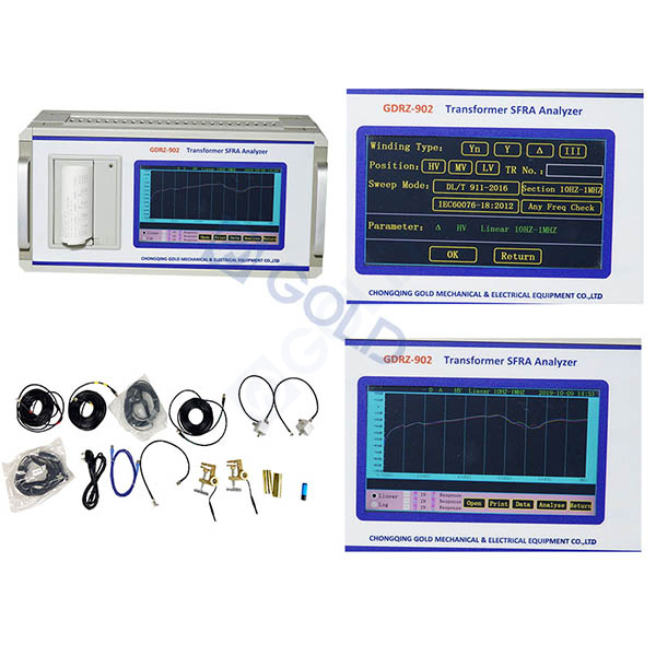 GDRZ-902 Transformer SFRA Sweep Frequency Responsel