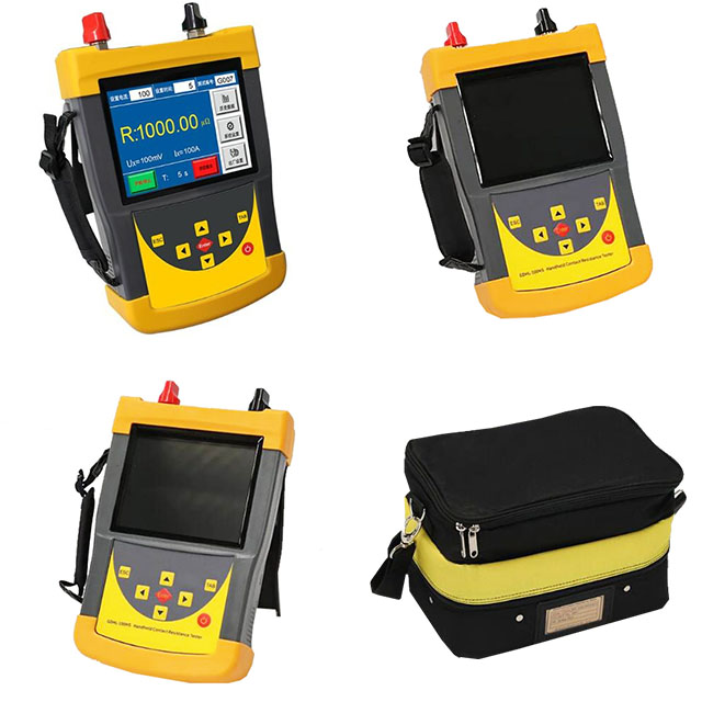 New Design-GDHL-100 Handheld Circuit Breaker Kuwasiliana na Tester Tester