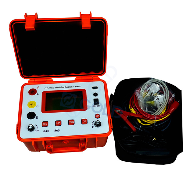 GD-3050 2.5KV 5KV Insulation Resistance Tester