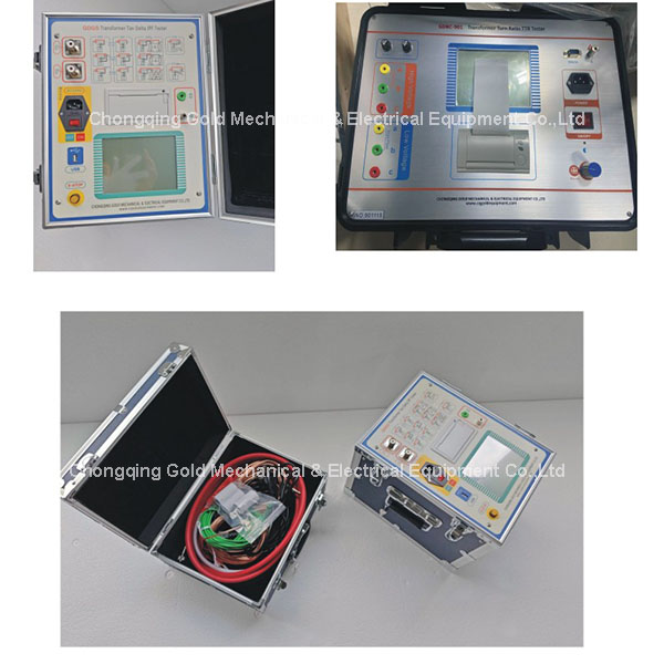 GDGS Insulation Power Factor IPF Tester na GDBC-901 Transformer TTR Tester Tayari kwa Usafirishaji