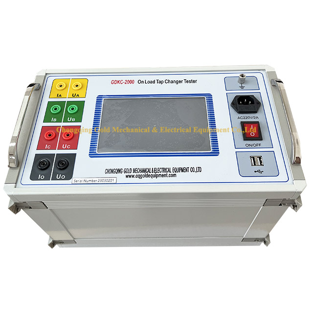 GDKC-2000 Transformer OLTC Kwenye Tester ya Kubadilisha Bomba