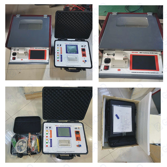 GDYJ-502A 80kV Transformer Oil BDV Tester na GDBC-901 TTR TERR Tayari kusafirisha