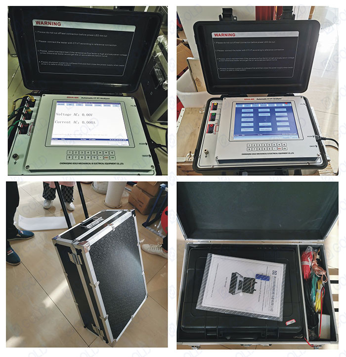 GDVA-405 Automatic CT PT Analyzer kuuzwa kwa India