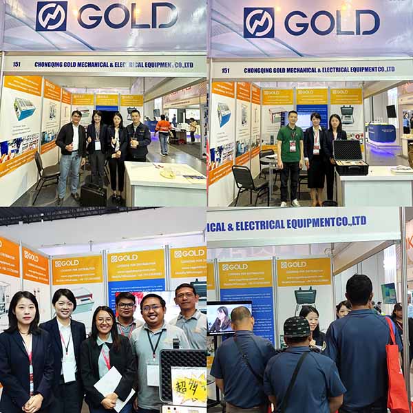 Chongqing Gold Mechanical & Electrical Equipment Co, Ltd ilifanikiwa kushiriki katika Mkutano wa 48 wa Mwaka wa Kitaifa na IIEE 3E XPO 2023 huko Ufilipino