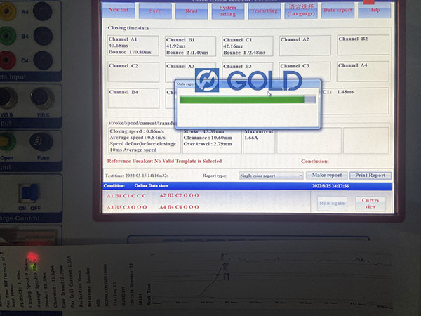 GDGK-307 CBA Circuit Breaker Mchambuzi wa Upimaji wa Upimaji wa GIS kwa Upimaji wa GIS