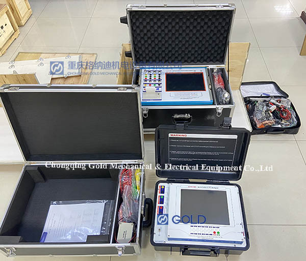 GDVA-405 CT PT Analyzer na GDGK-307 Mchambuzi wa Mchanganyiko wa Mzunguko Tayari kwa Usafirishaji